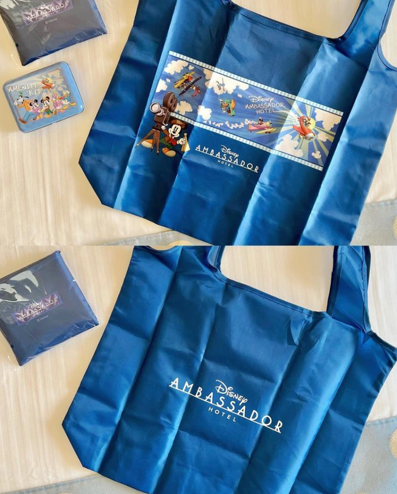 ディズニーホテル】エコバッグが新アメニティとして登場！デザイン