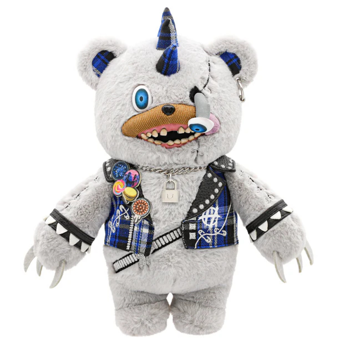 ハミクマパンクぬいぐるみ（USJハミクマグッズ2024）| キャステル