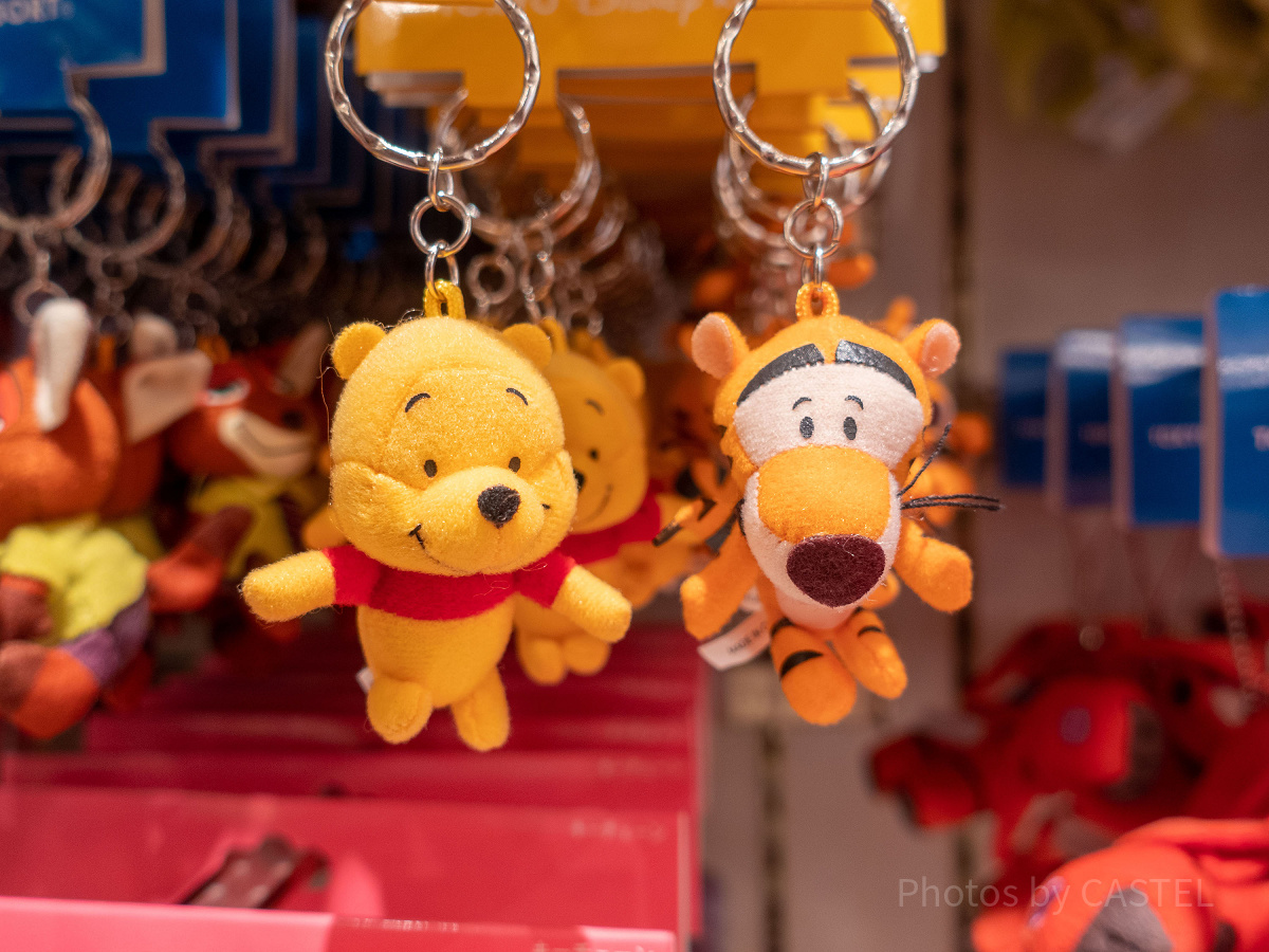 ディズニー プーさん ミッキー ぬいぐるみセット キーホルダー レトロ