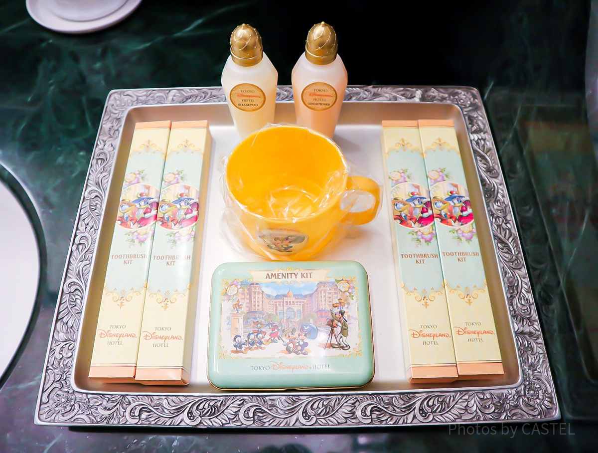 ディズニーランドホテルデザインのアメニティ| キャステル | CASTEL