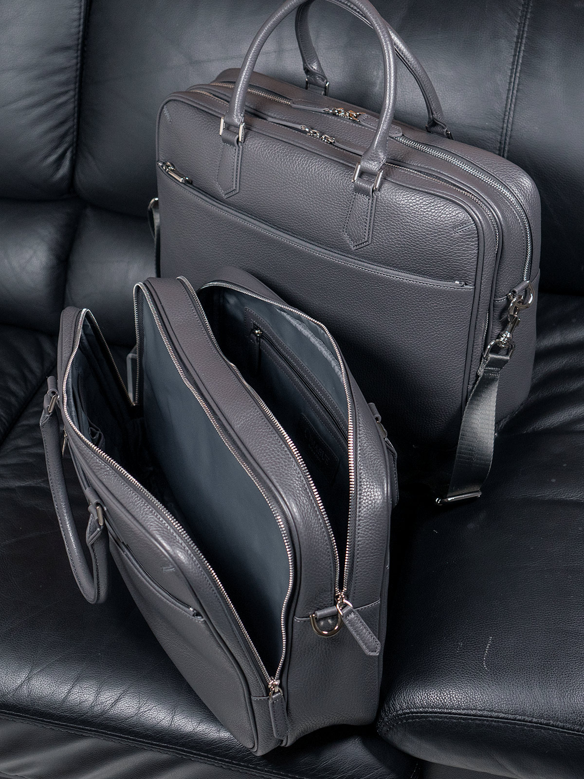 エメリーⅡ2way ダブルブリーフケース | ビジネスバッグ（革