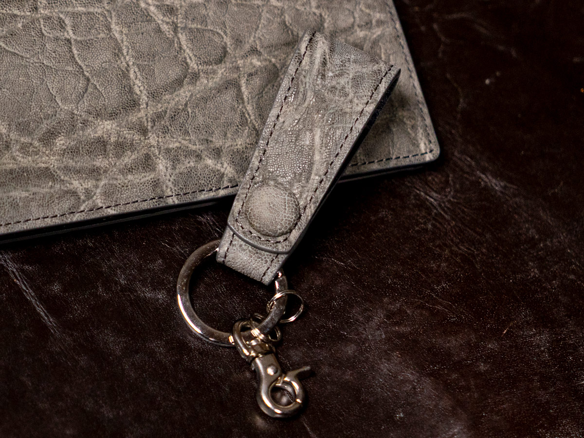 エレファントレザー ストラップキーホルダー | キーケース