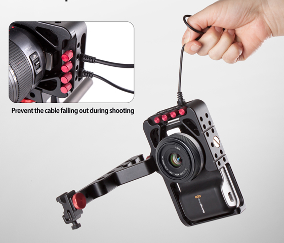 Купить клетку Varavon ARMOR POCKET Cage для BMPCC BlackMagic