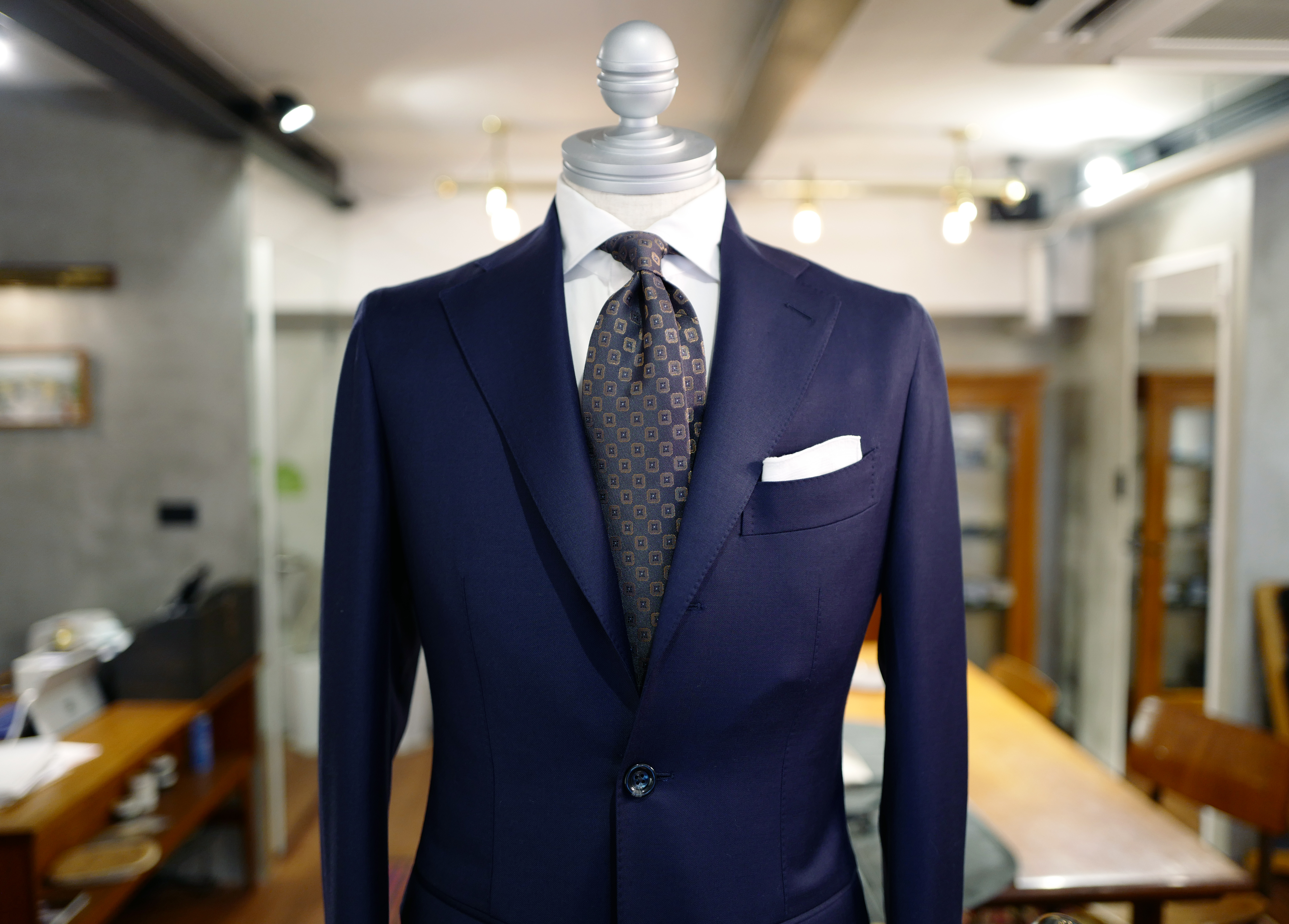 オーダースーツ】Ermenegildo Zegna（エルメネジルド・ゼニア）WOOL100