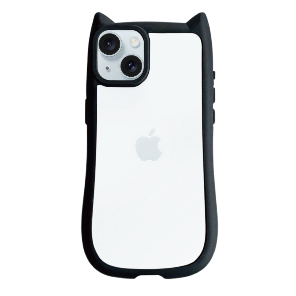 iPhoneケース】 ネコミミグリップクリア Petit(プティ) | iPhone