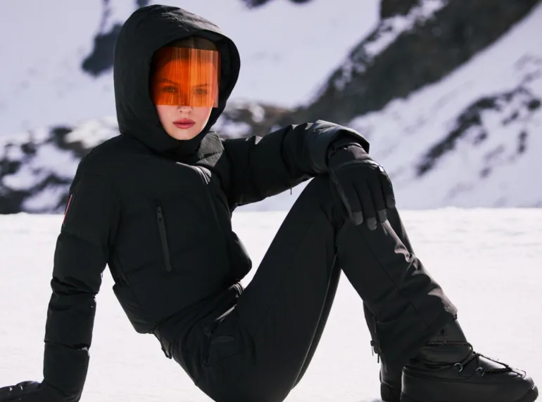 新しい ZARA SKI スキーウェア コレクション (2024): 白いゲレンデを