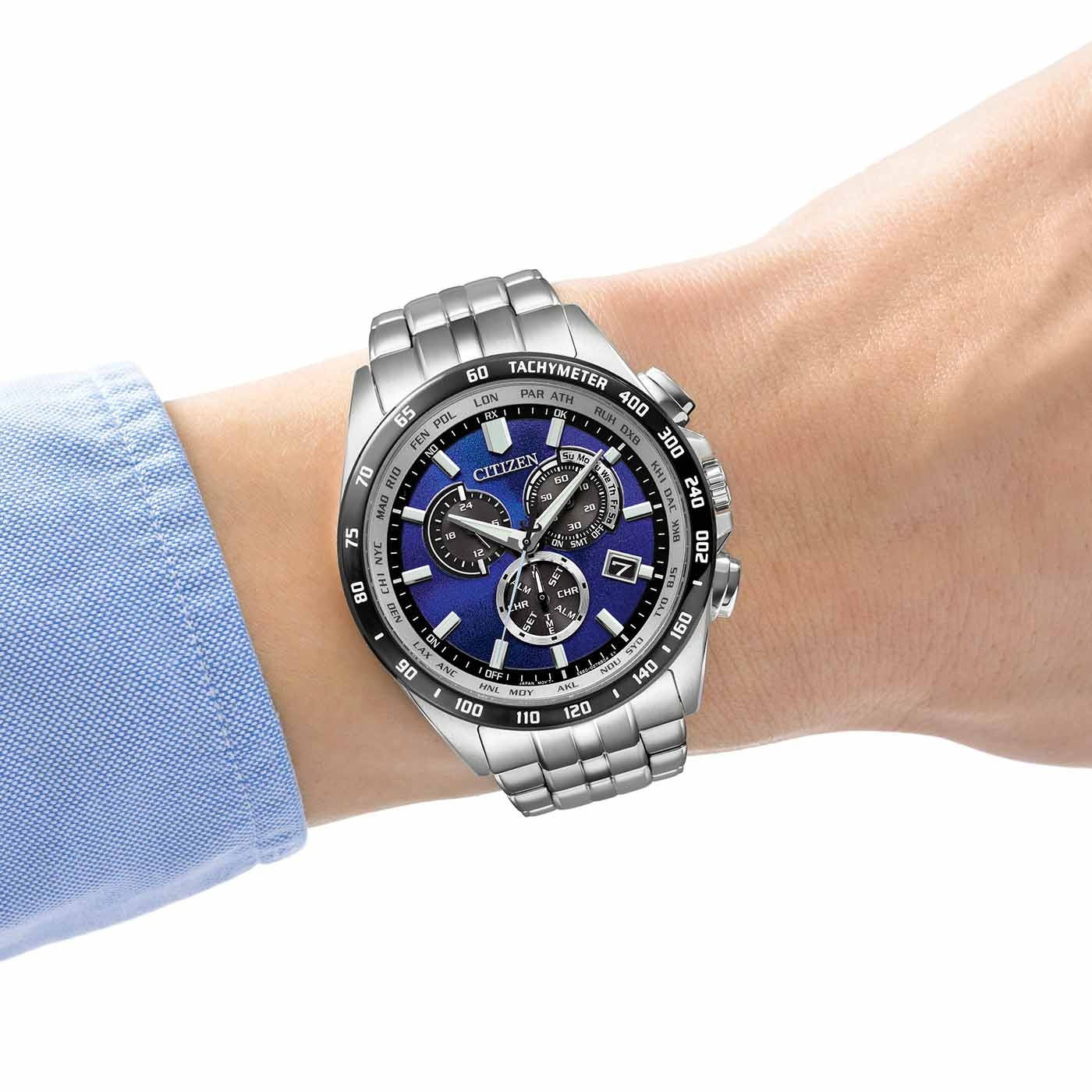 CB5874-81L Male Stainless steel blue ⌀ 43mm Citizen Onlineshop