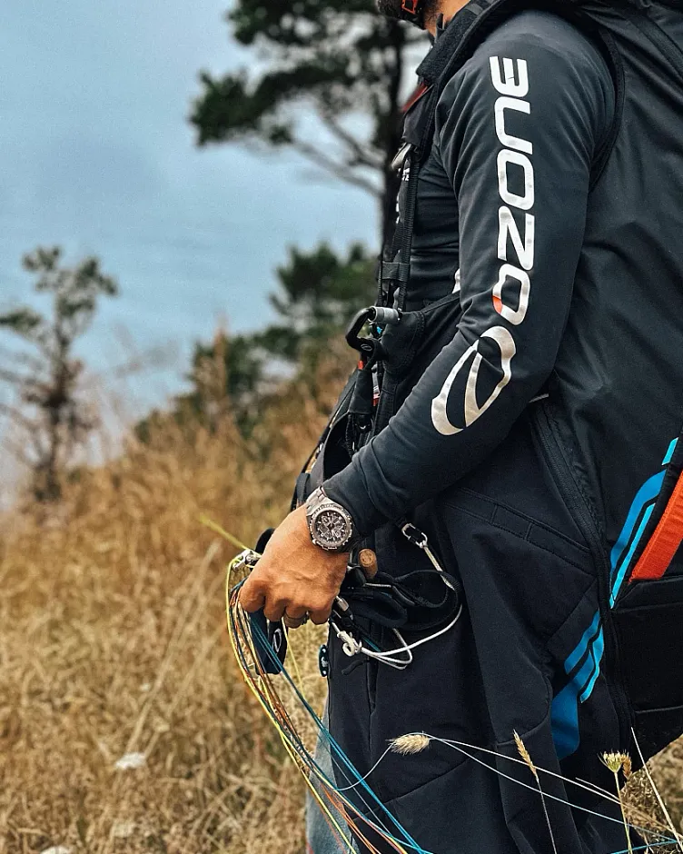 Promaster Skyhawk A-T Black Dial Stainless Steel Bracelet JY8146