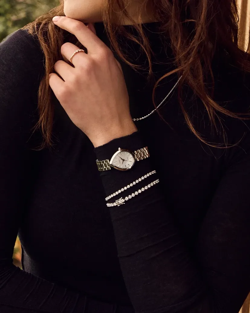 Citizen L Rainell Silver-Tone Dial Stainless Steel Bracelet EM1200