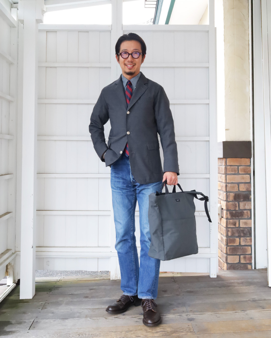 STANDARD SUPPLY SIMPLICITY 2WAY ZIP TOTE – by CITRON