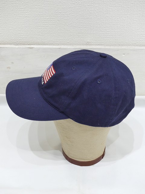 90s ラルフローレン POLO SPORT POLO USA 星条旗 6パネル キャップ
