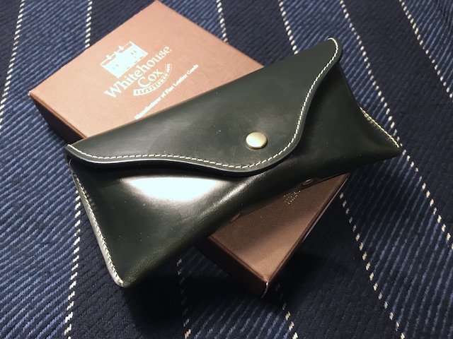 エイジングに期待！ホワイトハウスコックスのメガネケース！ | ちゃん