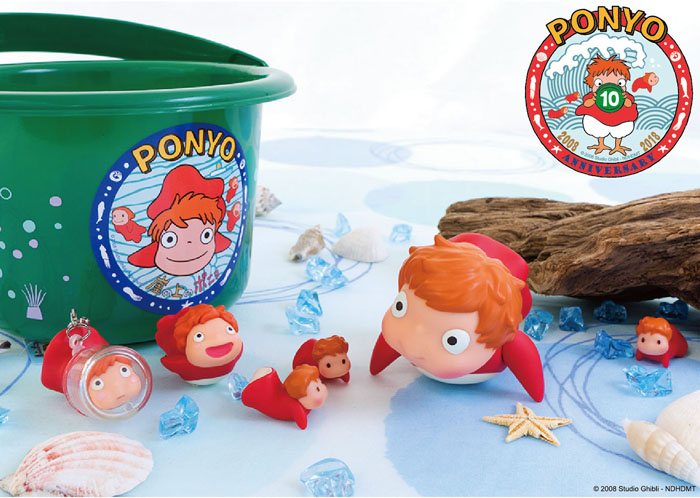 崖の上のポニョ」公開10周年記念の新商品が発売！ | Charalab