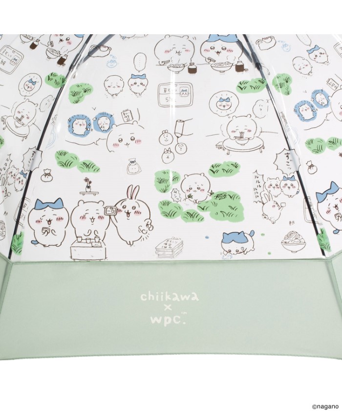 ちいかわ」草むしり検定が傘に！？「Wpc.」から新作ビニール傘登場