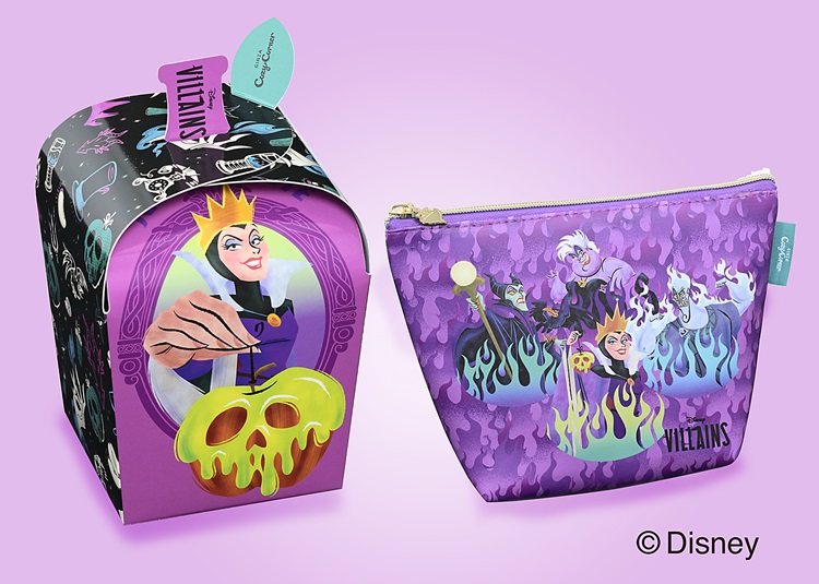 ディズニーヴィランズ」BOXやポーチに入ったハロウィン焼菓子ギフトが