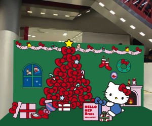 ハローキティ クリスマス リース 4点セット ハローキティ クリスマス