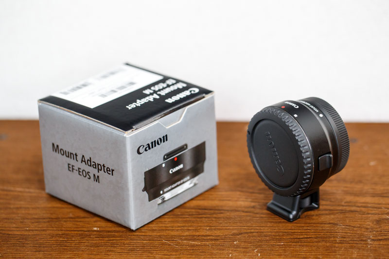 EOS M3でマウントアダプターを使う、EF-EOS M - Music Box