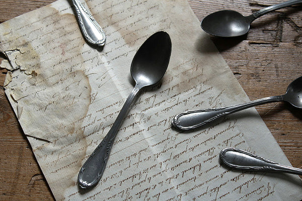 フランスアンティーク銀食器 シルバープレート 大きめのスプーン