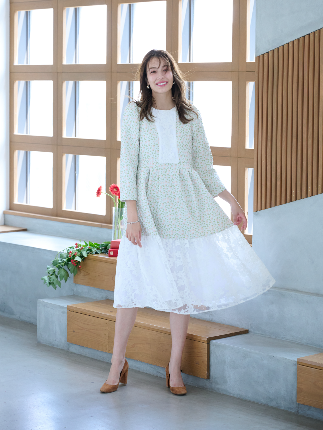 クラシックジャガードワンピース｜【公式】Chestyオンラインショップ