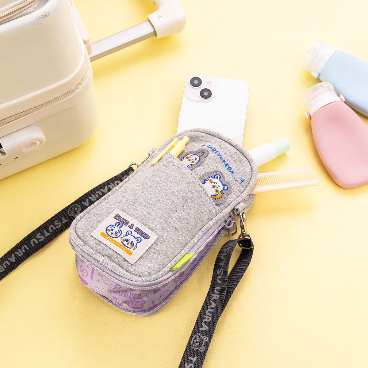 ちいかわ マチが広がる！スウェットショルダーポーチ（うさぎと