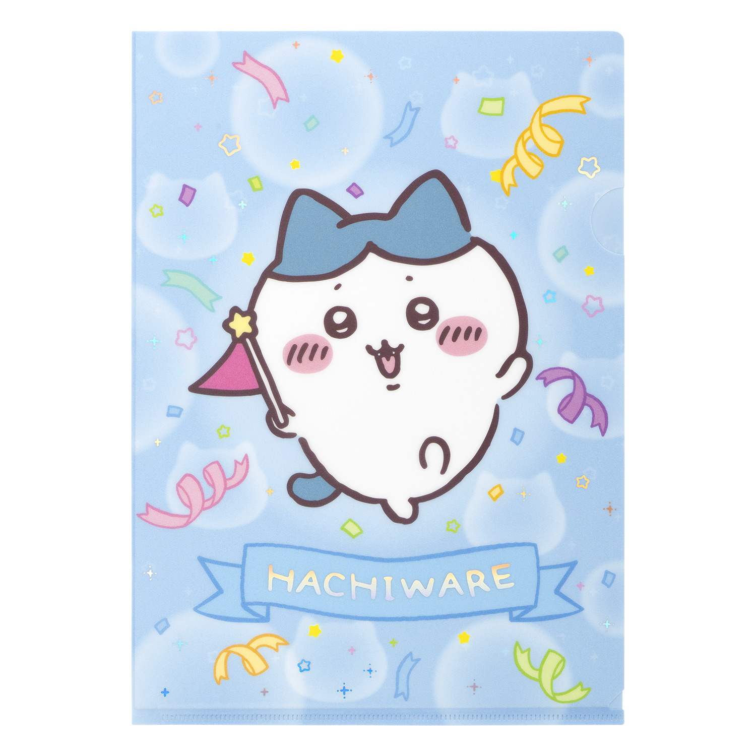 ちいかわパーク クリアファイル（ハチワレ フラッグ） | ちいかわ