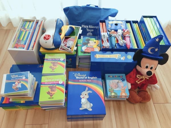 ディズニー英語システム教材一覧！中古＆正規ユーザーのおすすめ