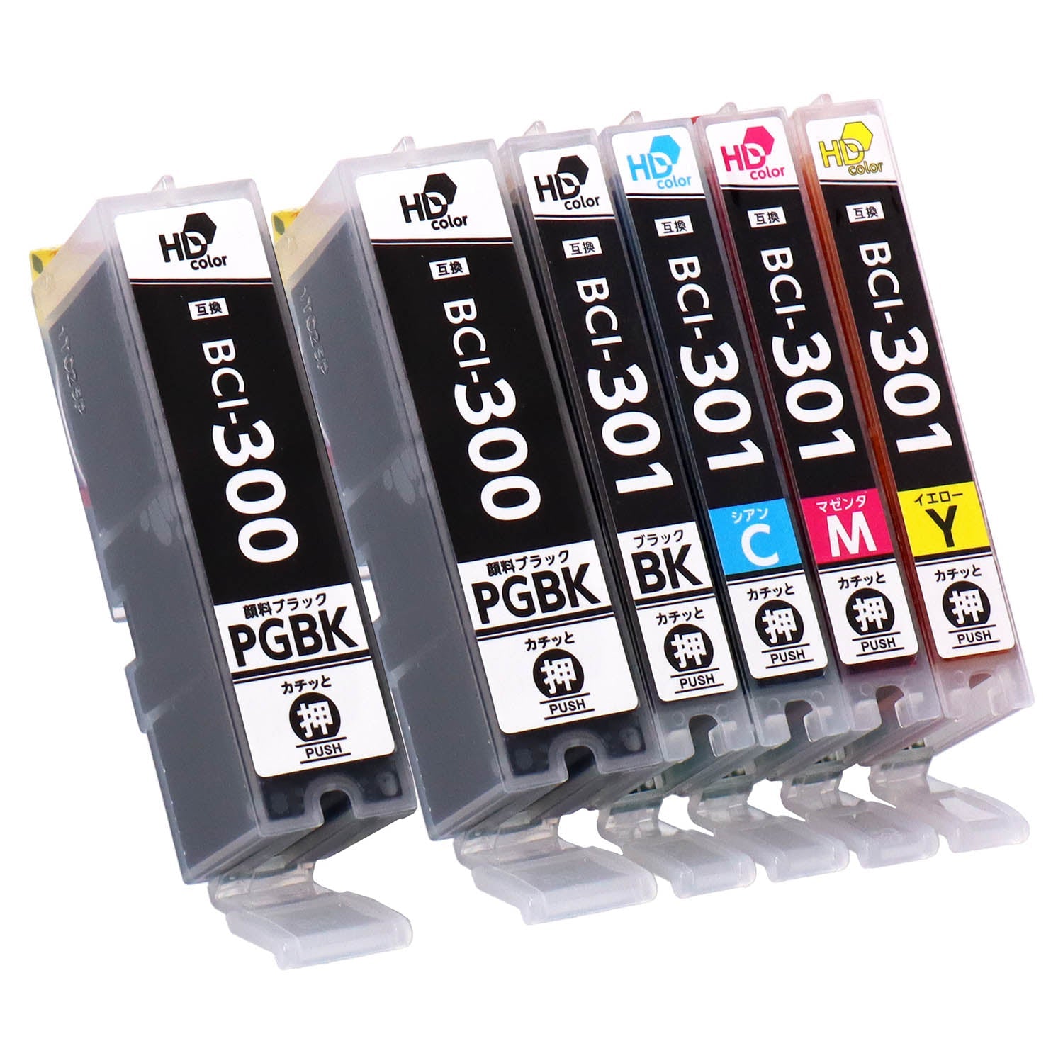 キヤノン用 BCI-301/300 互換インク 5色セット – インクのチップス本店