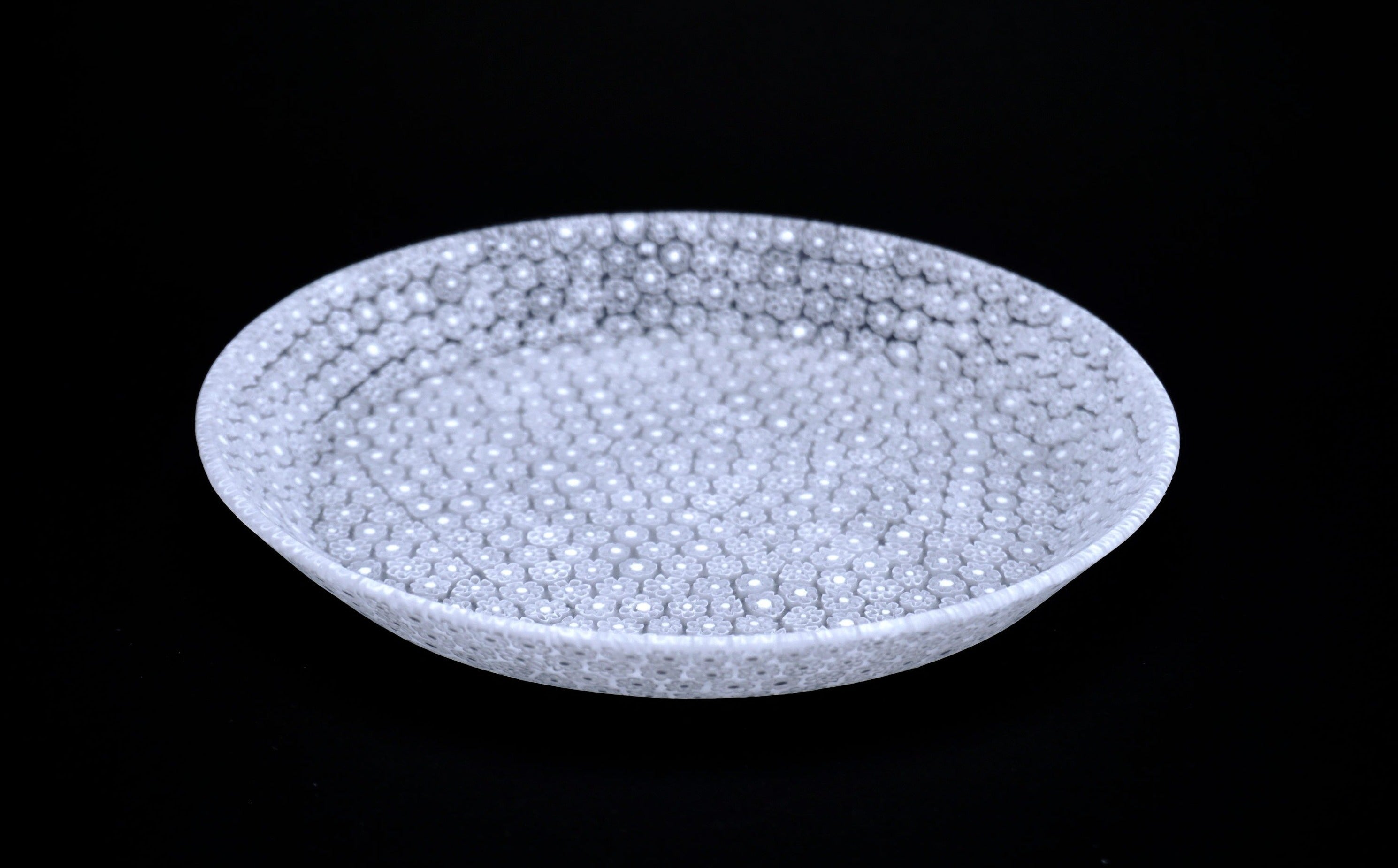 ムラーノガラス（ベネチアングラス）／Ercole Moretti 皿「ブーケ