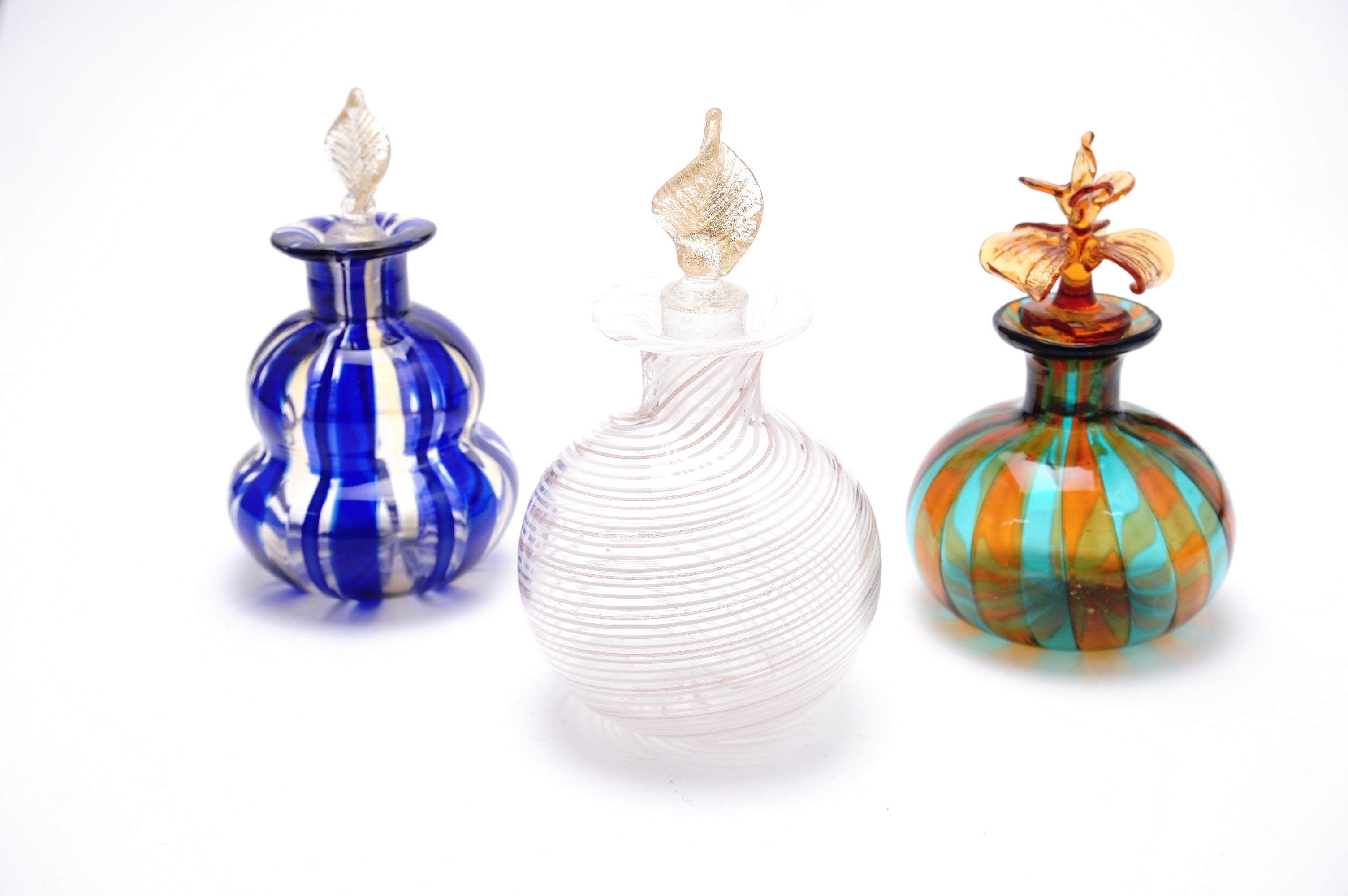 香水瓶「Secret perfume」［Bianco Fill Avv］【ムラーノガラス