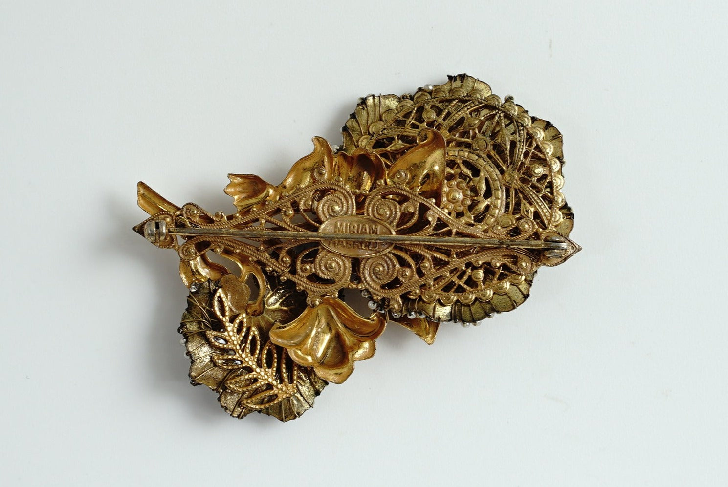 Miriam Haskell（ミリアム・ハスケル）ブローチ／ヴィンテージ