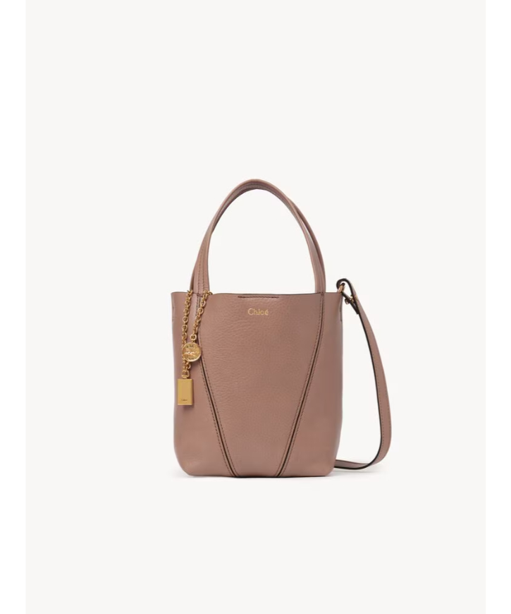 Chloē/クロエ通販 | スエードレザー製CHLOÉ SPINスモールトートバッグ