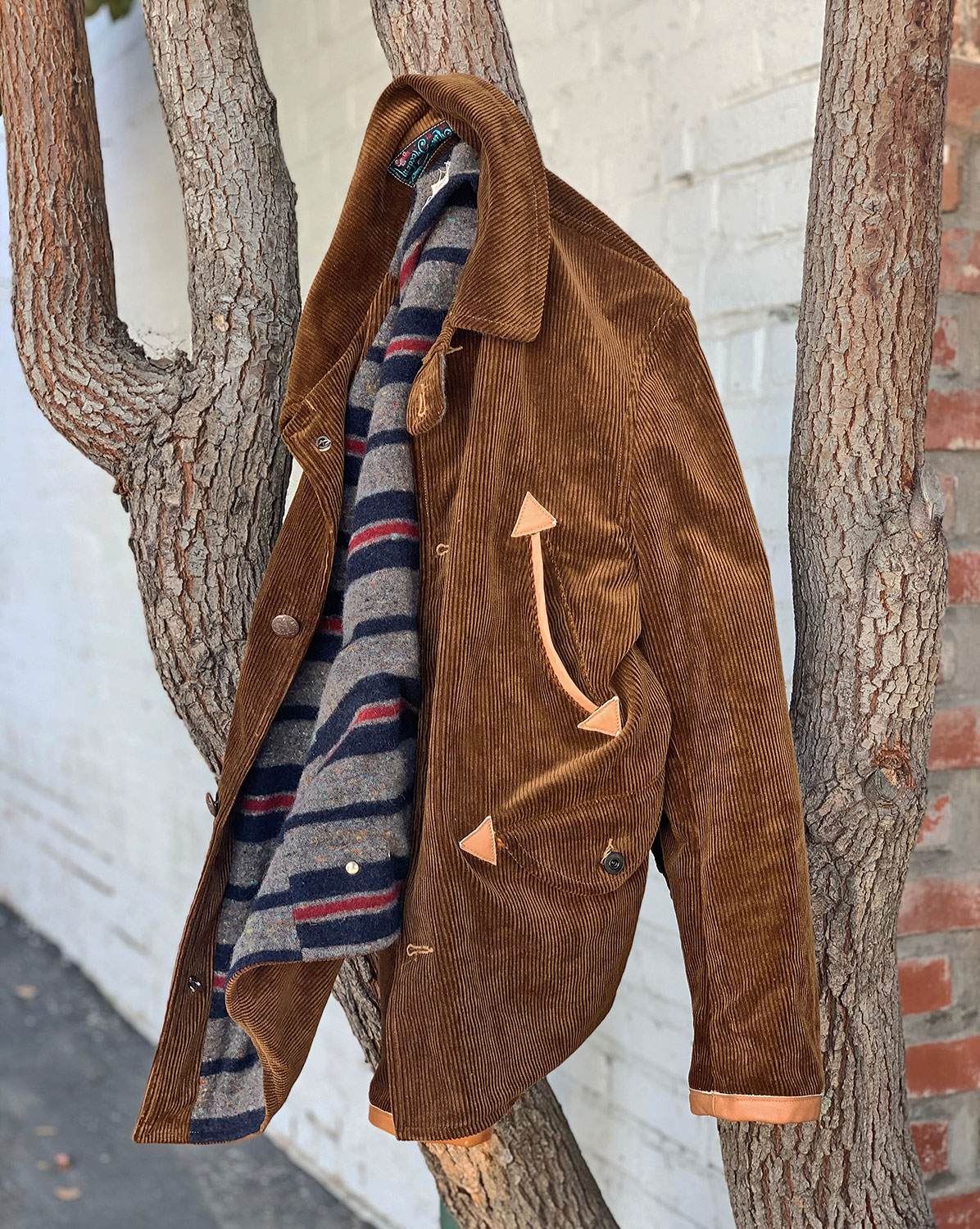 Mister Freedom® MATTOCK Jacket, Camel Brown 14 Oz. Corduroy