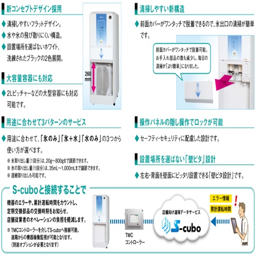 SIM-CD125C パナソニック チップアイスディペンサー | 厨房ベース