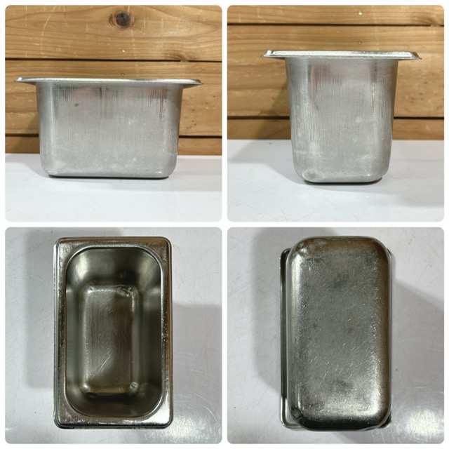 中古】業務用 ステンレス ホテルパン 18-8 1/9 サイズ 20点セット