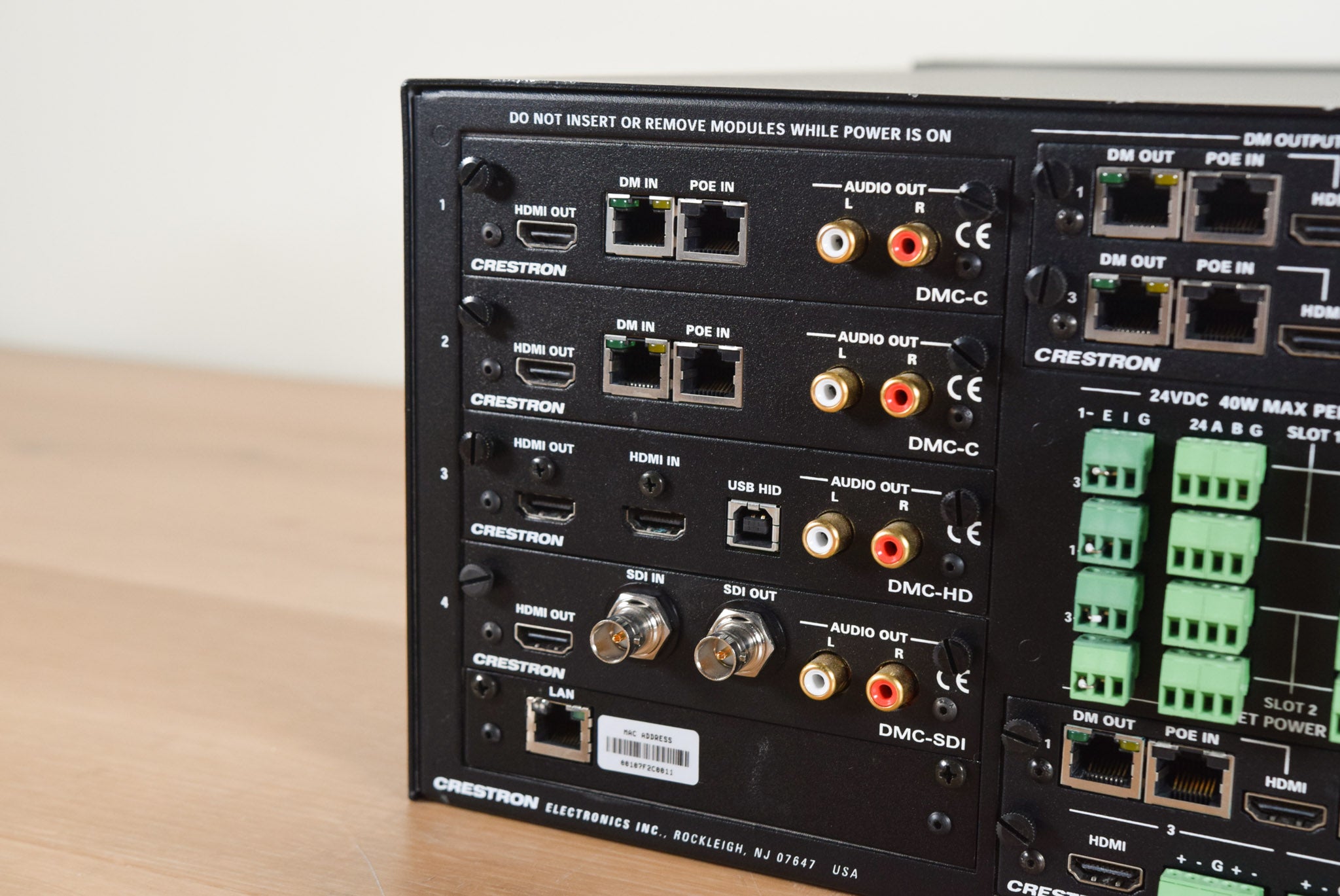 Crestron DM-MD8X8 8x8 DigitalMedia Switcher CG00JWJ