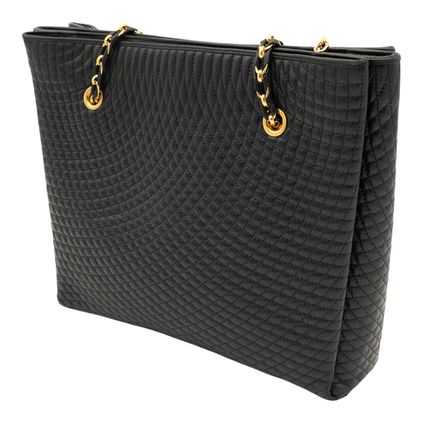 Bally Vintage Quilted Leather Shoulder Bag in Black – Connect