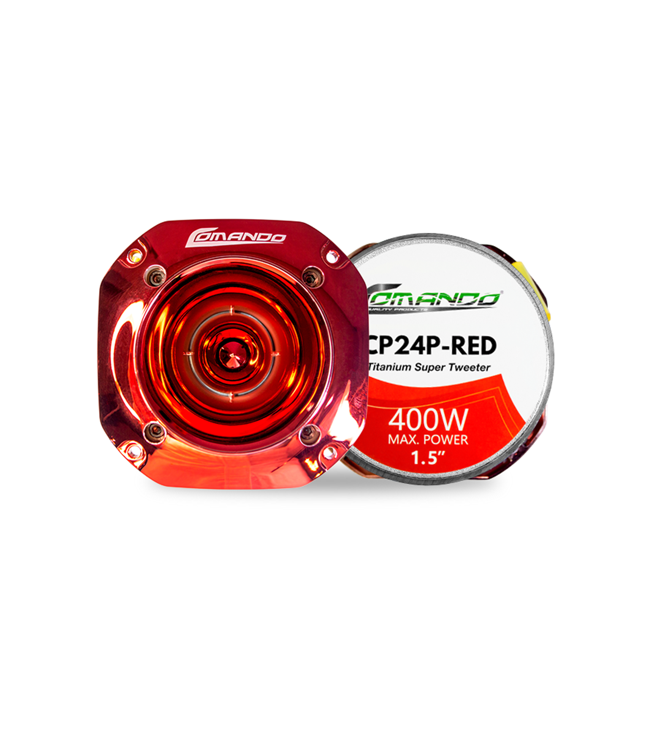 CP24P-RED | 1.5'' 400W MAX. | 4~8Ω – Comando Audio Inc.