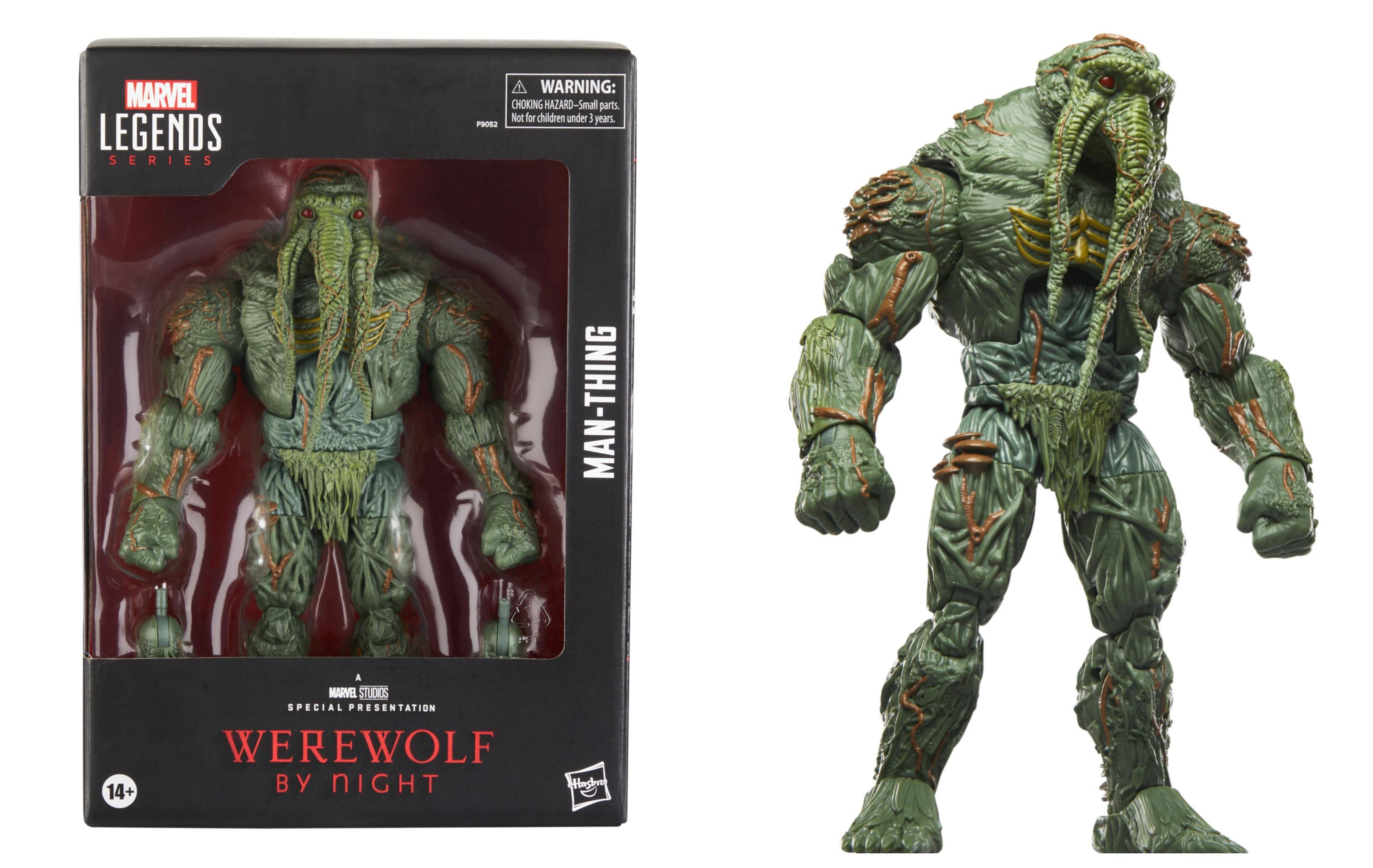 Werewolf By Night Man-Thing Marvel Legends Figure Pre-Orders Are