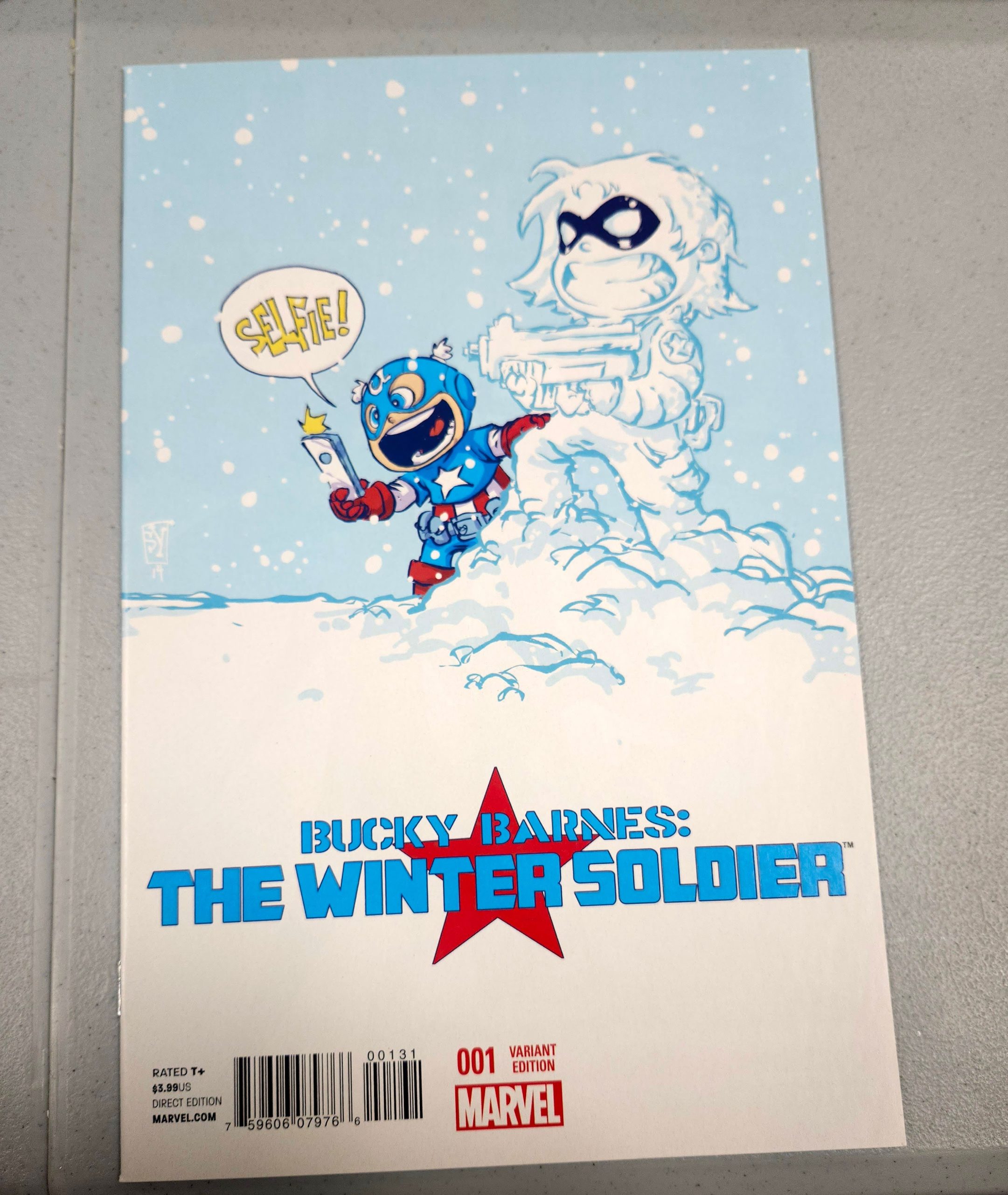 Bucky Barnes: The Winter Soldier #1 Skottie Young Variant 2014