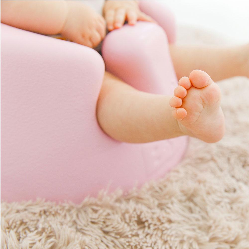 バンボ(Bumbo)公式】ベビーソファ｜サクラピンク｜専用腰ベルト付き