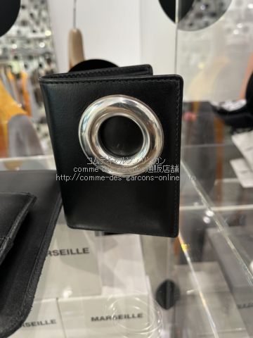 コムデギャルソン シルバー アイレット sa0641se カードケース・名刺