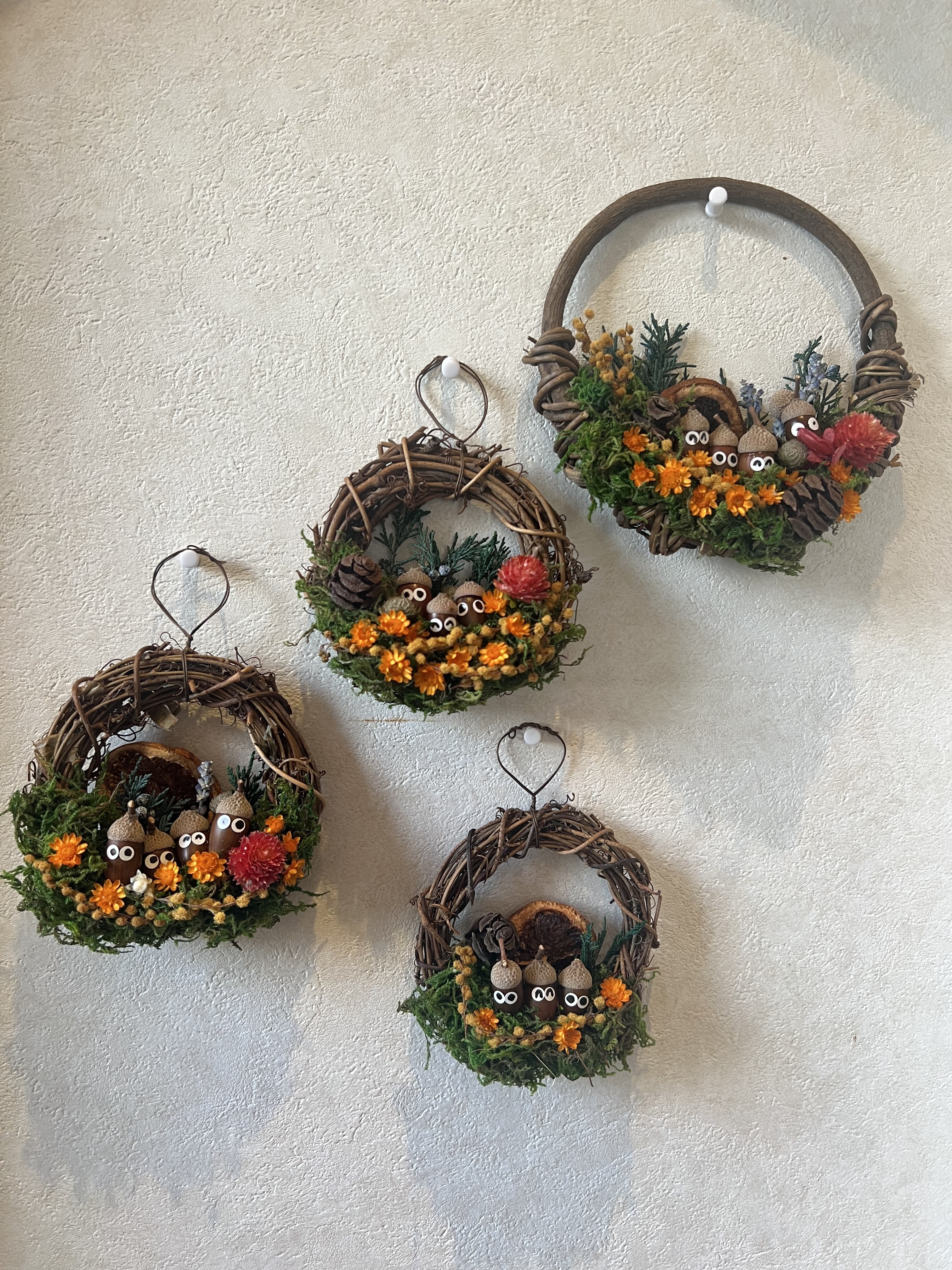 どんぐりの季節にどんぐりアート②🤗🎶 | CAINZ DIY Square