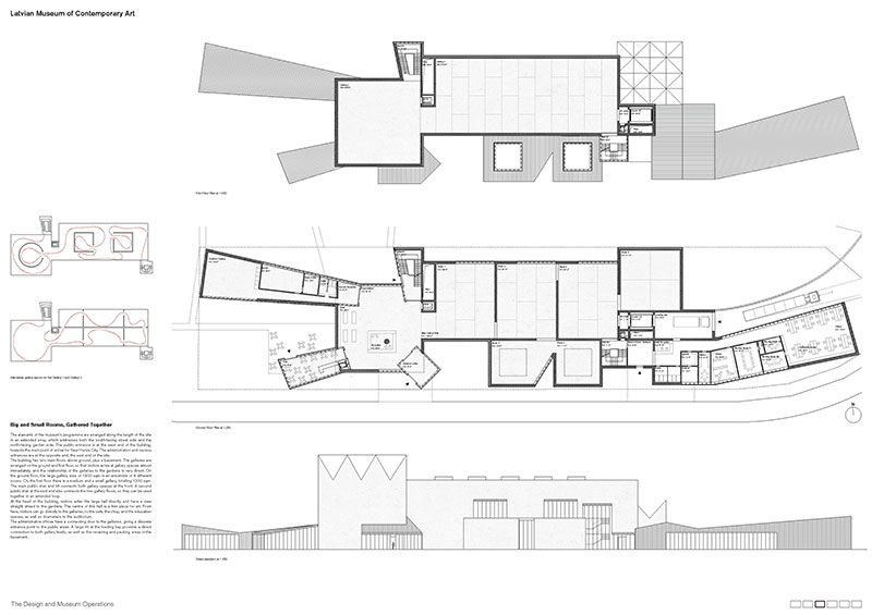 Caruso St John Architects + Arhitektu birojs Jaunromāns un Ābele
