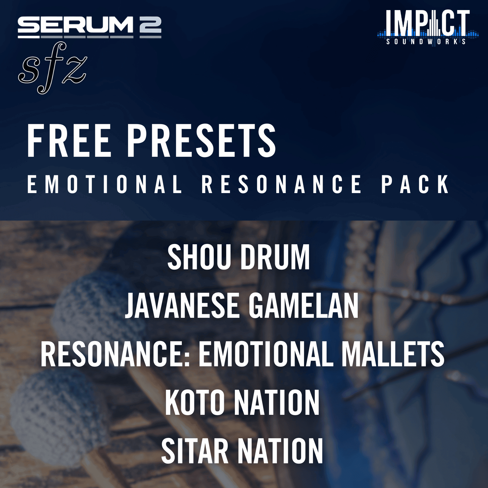 無料】Xfer Serum 2用プリセットパック、Impact Soundworks「Serum 2