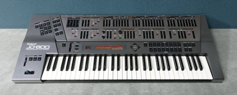ヴィンテージ・デジタル・シンセの象徴、Roland「JD-800」がRoland