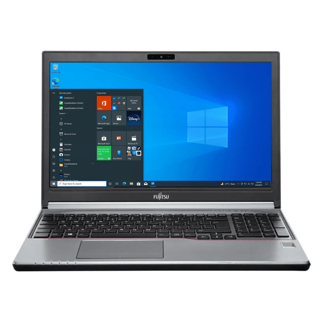 Fujitsu LifeBook E756 Laptop - Intel Core i5-6300U 6th Gen, 8GB