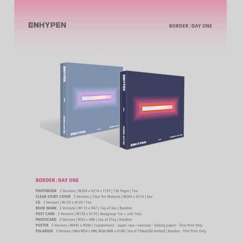 BORDER : DAY ONE [2バージョンセット（DAWN/DUSK）][CD] - ENHYPEN