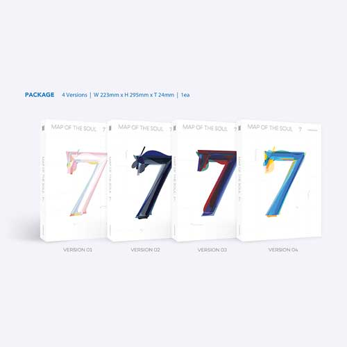 MAP OF THE SOUL : 7 [輸入盤][4形態セット][CD] - BTS - UNIVERSAL