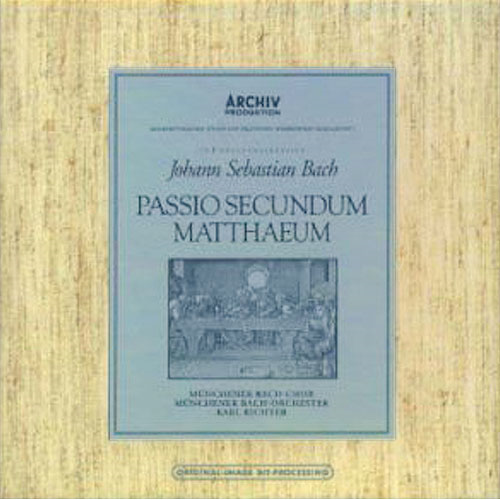 J.S.バッハ：マタイ受難曲 BWV244[CD] - カール・リヒター - UNIVERSAL