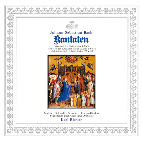 J.S.バッハ：カンタ－タ集 第104・12・108番 [初回限定盤][CD